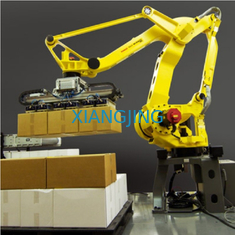 Fanuc 4 Eksenli Robotik Kol Palet Makinesi ile Paletleyici İçin Endüstriyel Robot Kullanıldı