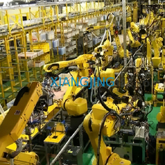 OTC welbee P500L kaynak makinesi ile Fiber lazer kaynağı için M-10iD otomatik kaynak robotu ve 6 eksenli endüstriyel robot