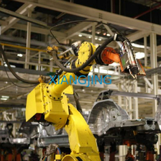 OTC welbee P500L kaynak makinesi ile Fiber lazer kaynağı için M-10iD otomatik kaynak robotu ve 6 eksenli endüstriyel robot