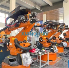 Kaynak robotu kolu ve KR210 KUKA Robotu için GBS Robot Lineer ray