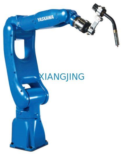 AR900 Ark Kaynakçıları İçin Kullanılmış Yaskawa Robotu 7kg Yük 927mm Kol Kaynak Robotu
