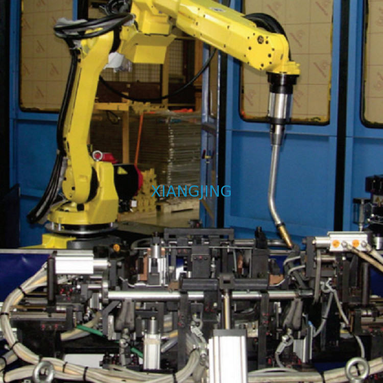 OTC welbee P500L kaynak makinesi ile Fiber lazer kaynağı için M-10iD otomatik kaynak robotu ve 6 eksenli endüstriyel robot