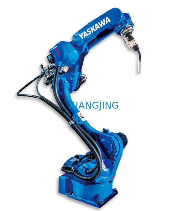 Güçlü YASKAWA Endüstriyel Robot için Kaynak Makinesi ve Mig Kaynak Meşalesi 6 Eksenli Robot Kol Ark Kaynak Robotu