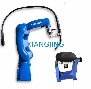 AR700 Endüstriyel 6 Eksen Kaynak Makinesi ve Mig Kaynak Torçlu Yaskawa Robot Kolu Kullanıldı