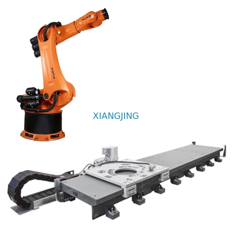 Kullanılan Kuka KR70 Kaynak Robotu Kolu İçin Çin GBS Robot Lineer Raylı Ray